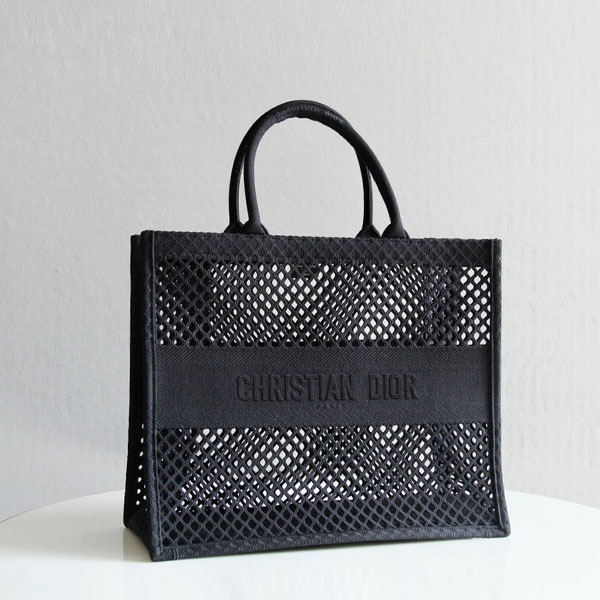 [DIOR-디올] 라지 메쉬 북 토트백
