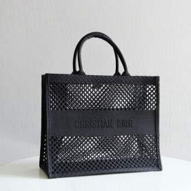 [DIOR-디올] 라지 메쉬 북 토트백