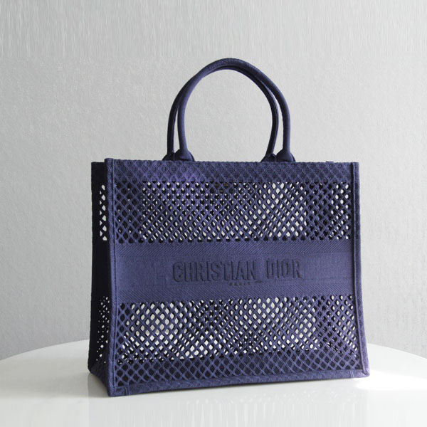 [DIOR-디올] 라지 메쉬 북 토트백