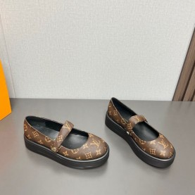 루이비통 LV 여성 플랫폼 로퍼