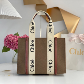 [CHLOE-끌로에] 우디 토트백 미듐