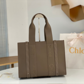 [CHLOE-끌로에] 우디 토트백 미듐