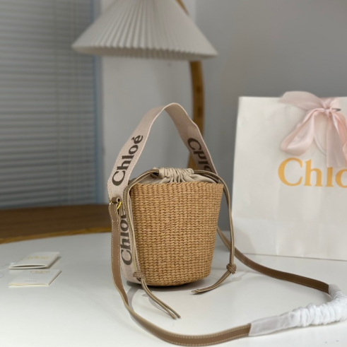 [CHLOE-끌로에] 우디 바스켓백 스몰