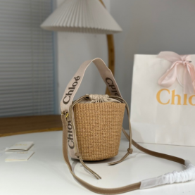 [CHLOE-끌로에] 우디 바스켓백 스몰