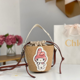[CHLOE-끌로에] 우디 바스켓백 스몰