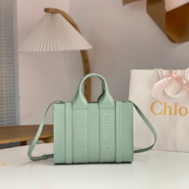 [CHLOE-끌로에] 우디 스트랩 토트백 스몰