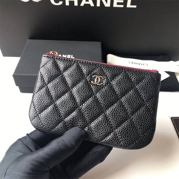 [CHANEL-샤넬]  미니 파우치