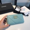 [CHANEL-샤넬] 19 스몰 지퍼월렛