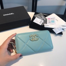 [CHANEL-샤넬] 19 스몰 지퍼월렛