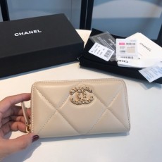 [CHANEL-샤넬] 19 스몰 지퍼월렛