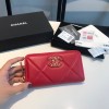 [CHANEL-샤넬] 19 스몰 지퍼월렛
