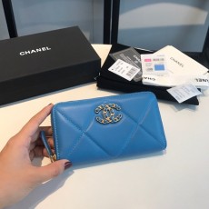 [CHANEL-샤넬] 19 스몰 지퍼월렛