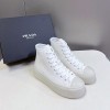 프라다 PRADA 여성 스니커즈 하이탑
