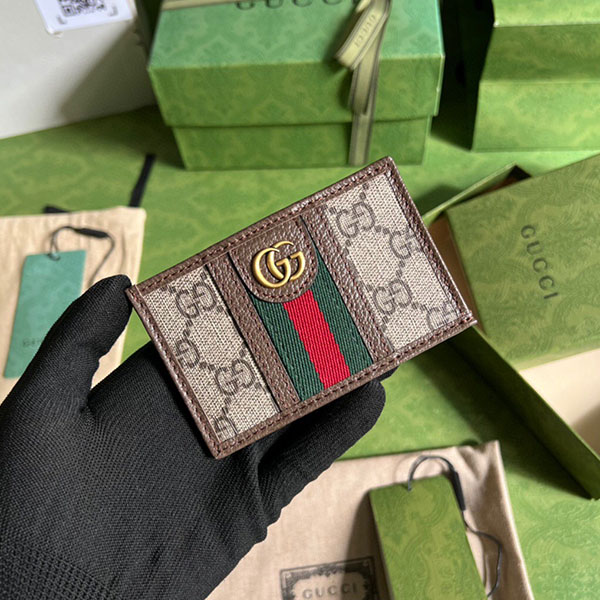 [GUCCI-구찌] 오피디아 GG 카드지갑