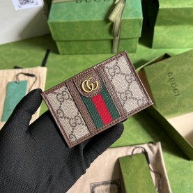 [GUCCI-구찌] 오피디아 GG 카드지갑