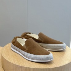 프라다 PRADA 남성 슬립온