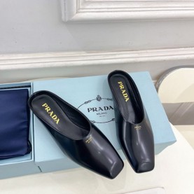 프라다 PRADA 여성 뮬