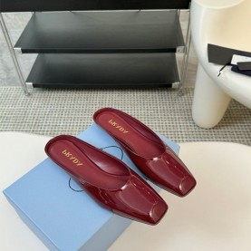 프라다 PRADA 여성 뮬