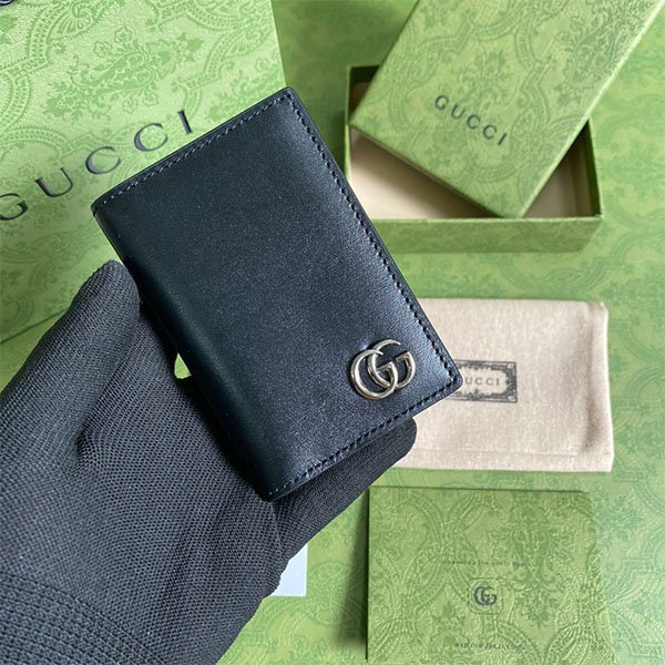 [GUCCI-구찌] GG 마몬트 폴딩 카드지갑