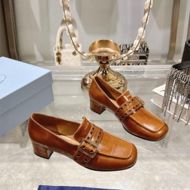프라다 PRADA 여성 로퍼