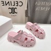 프라다 PRADA 러버 모놀리스 뮬