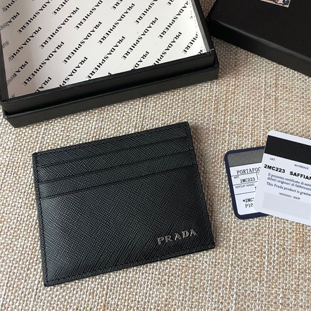 [PRADA-프라다] 사피아노 카드지갑