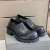 발렌시아가 Balenciaga 남성 허머 레더 클리퍼 슈즈