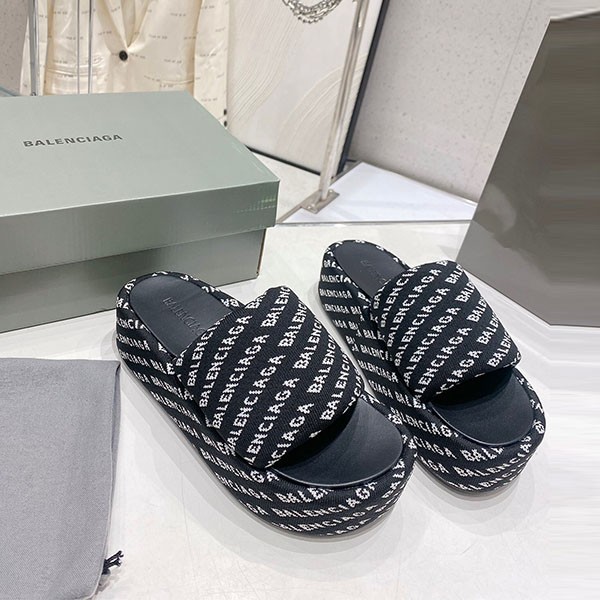 발렌시아가 Balenciaga 여성 플랫폼 슬리퍼