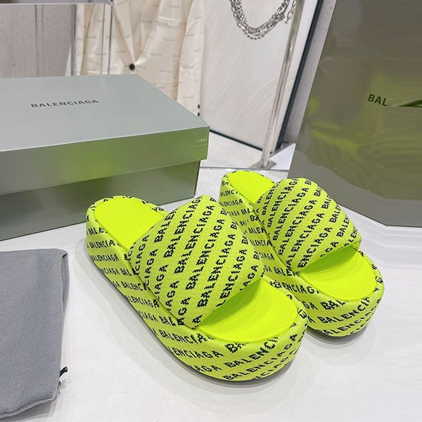 발렌시아가 Balenciaga 여성 플랫폼 슬리퍼