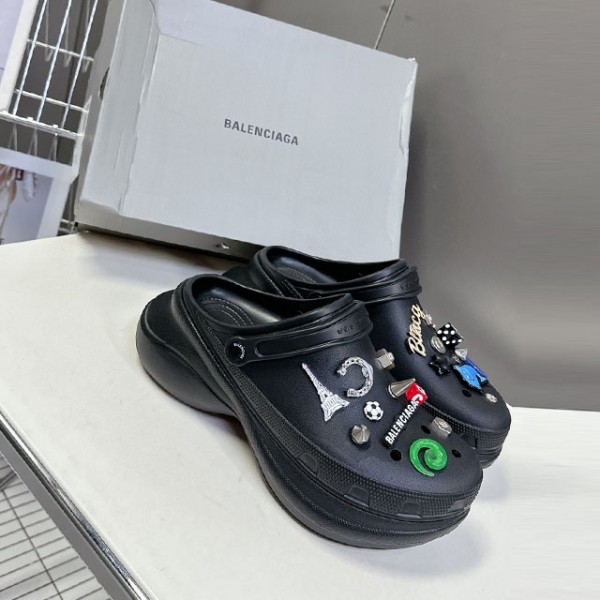 발렌시아가 Balenciaga 크록스 지비츠 뮬
