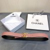 [CHANEL-샤넬] CC 로고 벨트
