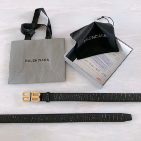 [BALENCIAGA-발렌시아가] 여성 BB 씬 벨트