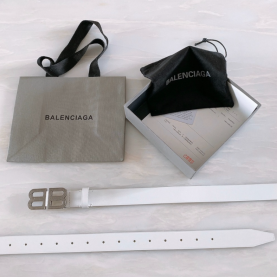 [BALENCIAGA-발렌시아가] 여성 BB 씬 벨트