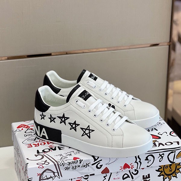 돌체가바나 D&G 남성 로우탑 스니커즈