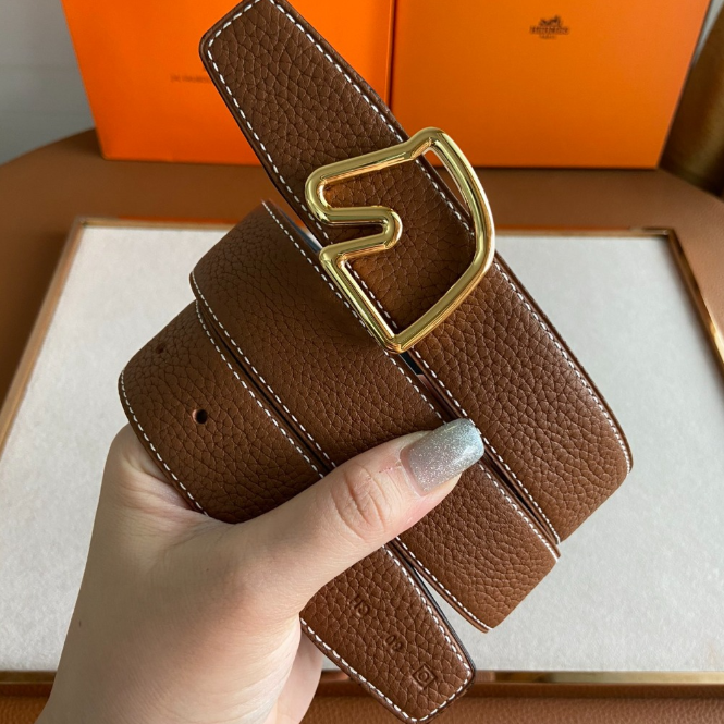 [HERMES-에르메스] 슈발 드 테트 리버서블 벨트