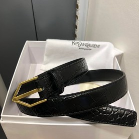 [SAINT LAURENT-생로랑] 가죽벨트