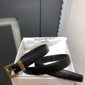 [SAINT LAURENT-생로랑] 가죽벨트