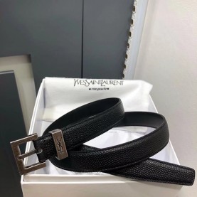 [SAINT LAURENT-생로랑] 가죽벨트