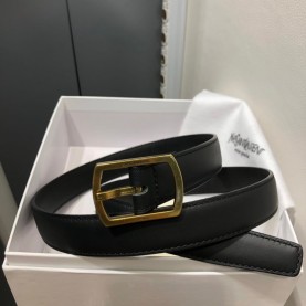 [SAINT LAURENT-생로랑] 가죽벨트