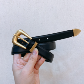 [SAINT LAURENT-생로랑] 가죽벨트