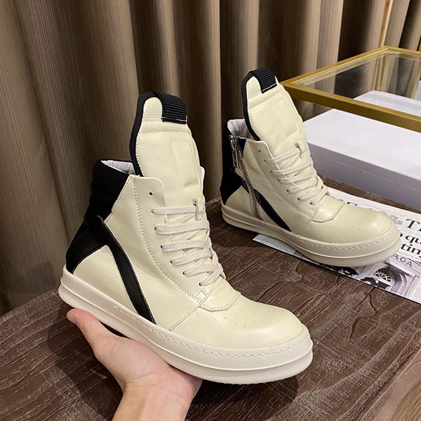 릭 오웬스 Rick Owens 남여공용 스니커즈 하이탑
