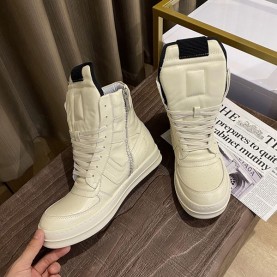 릭오웬스 Rick Owens 남여공용 스니커즈 하이탑
