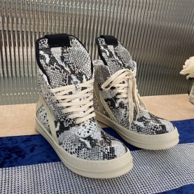 릭 오웬스 Rick Owens 남여공용 스니커즈 하이탑