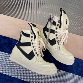 릭 오웬스 Rick Owens 남여공용 스니커즈 하이탑