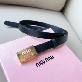 [MIUMIU-미우미우] 가죽 벨트