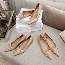 발렌티노 VALENTINO 여성 V-RING  플랫 펌프스