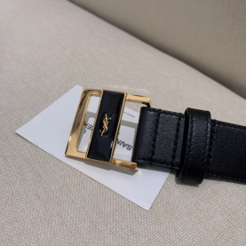 [SAINT LAURENT-생로랑] 가죽 벨트