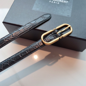 [SAINT LAURENT-생로랑] 빈티지 니들 버클 벨트