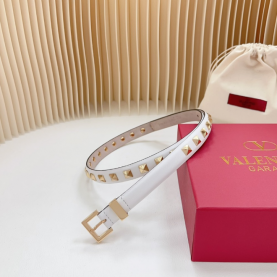 [VALENTINO-발렌티노] 가죽 스터드 벨트