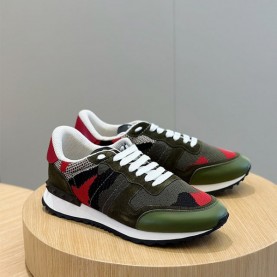 발렌티노 VALENTINO 남성 카모플라쥬 스니커즈
